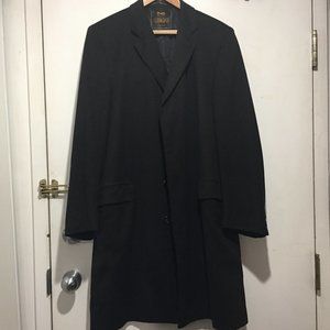 VINTAGE GEORGIAN COVERT HARRY ROSEN TRENCH COATS SIZE 44